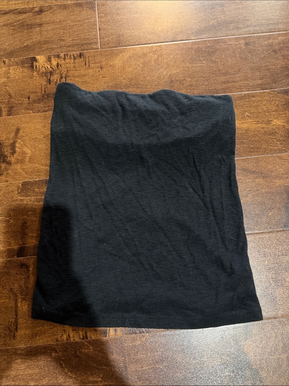 Classic Black Mini Tube Top Sleek Stretch Fit